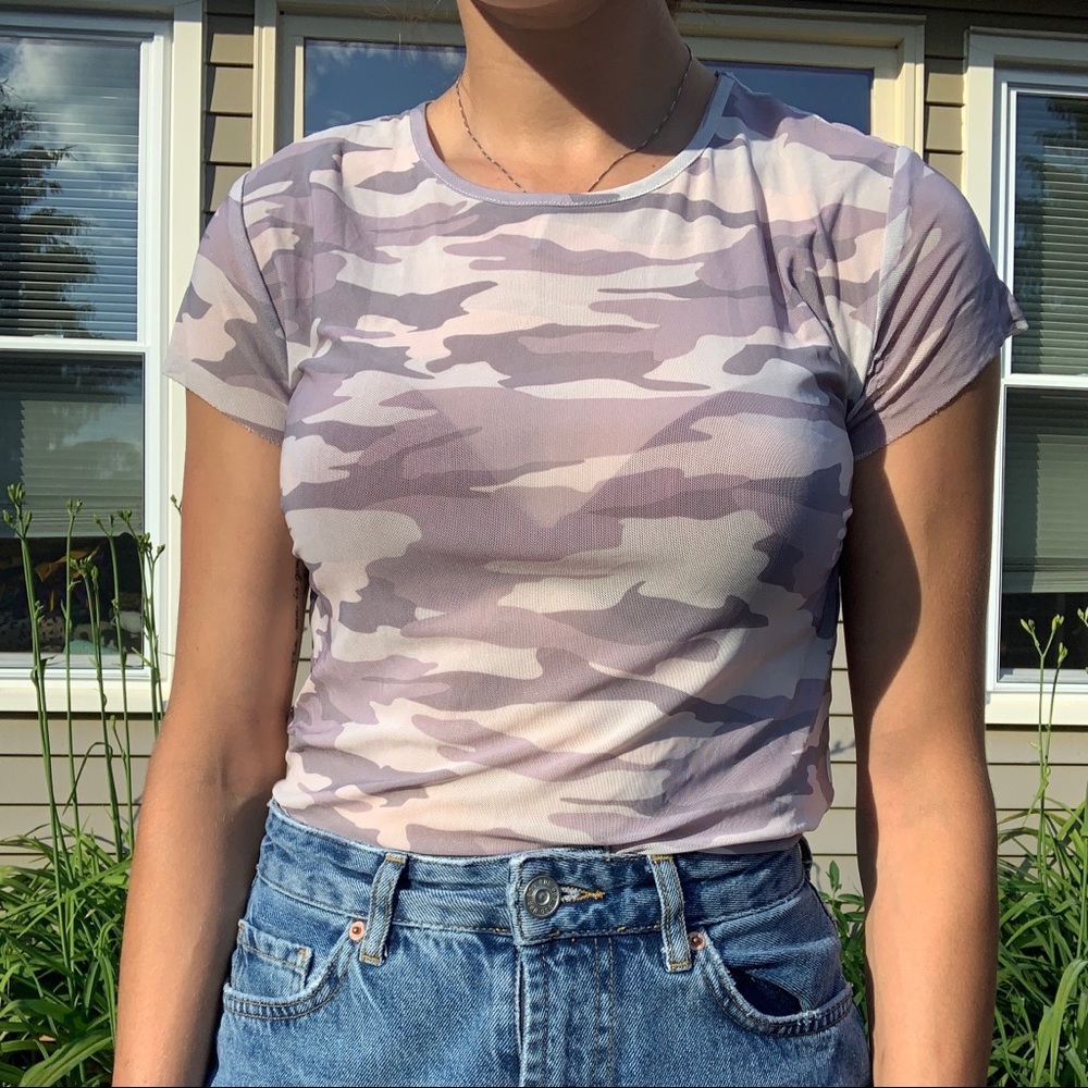 Garage camo top